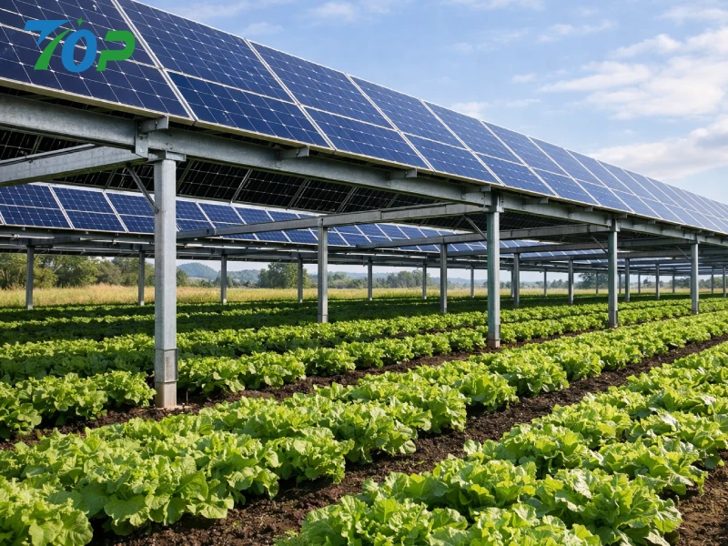 Agrivoltaics: күн панельдері астында жоғары өнімді дақылдарды қалай өсіру керек