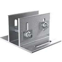 Aluminum Solar Panel Mounting Rail Clamp